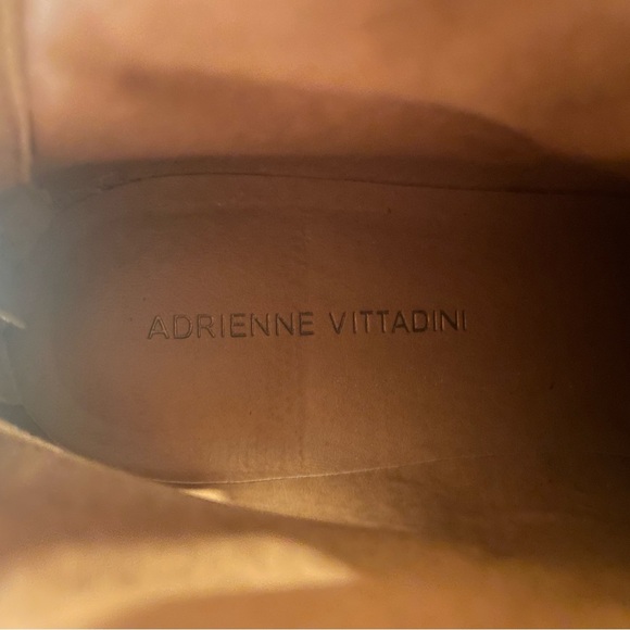 Adrienne Vittadini NAVY Tevin Suede Wedge Bootie Knit Cuff NWOB - 9.5 - Picture 6 of 11